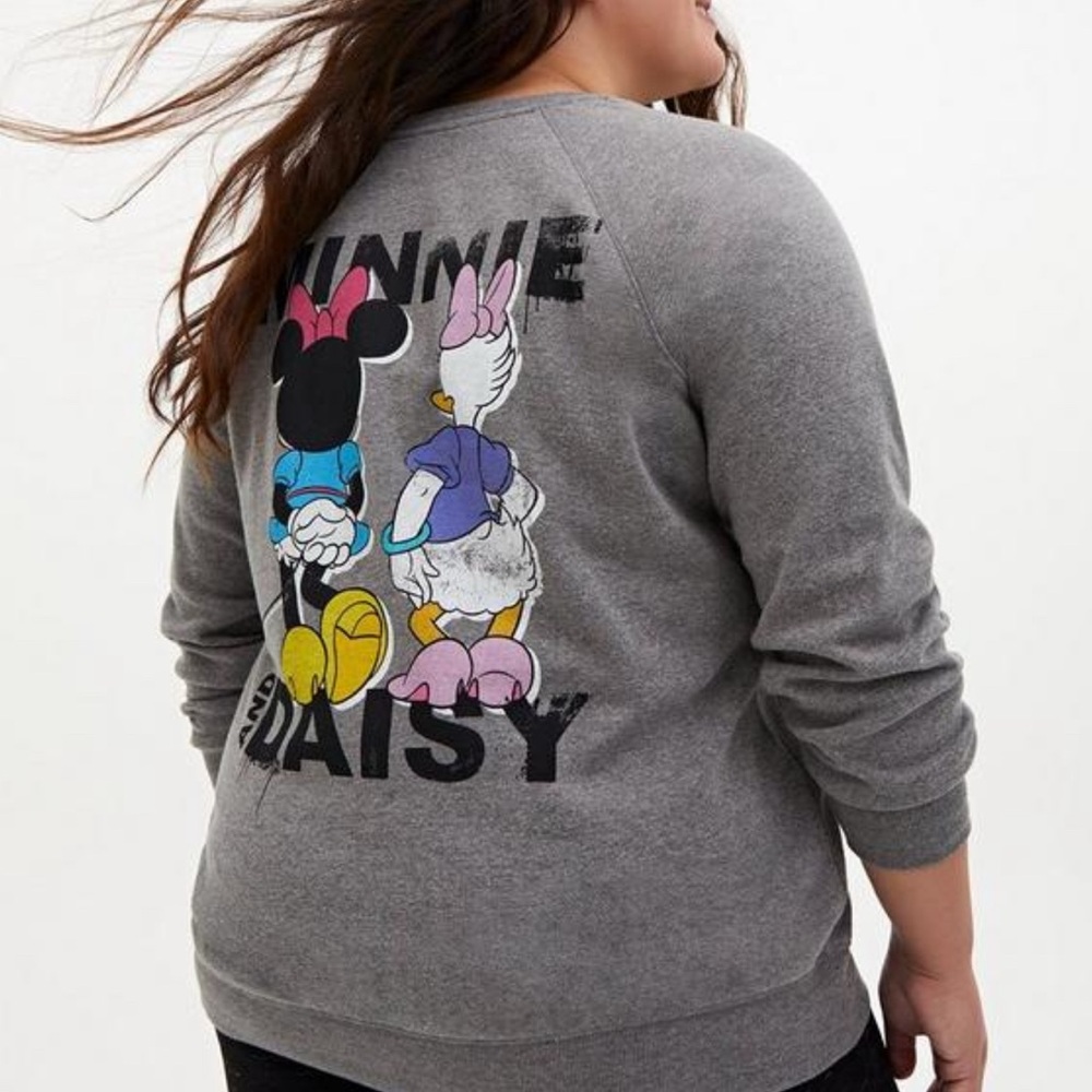Torrid Disney Women's Gray Sweater